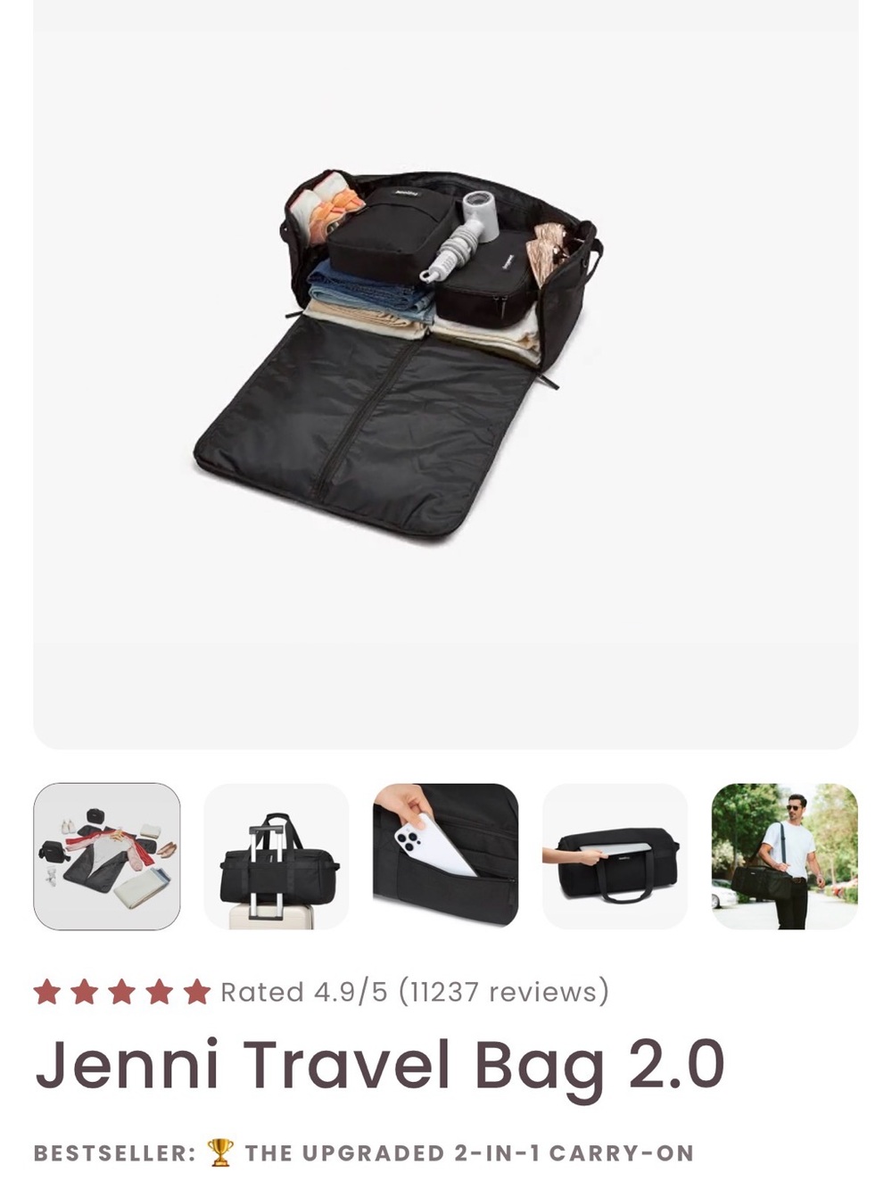 Two Jenni Duffle Bags! - Picture 7 of 11